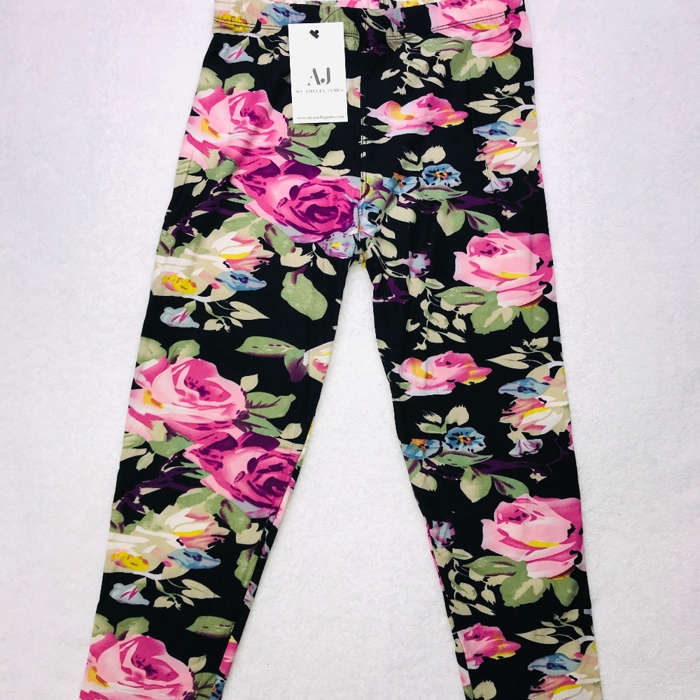 My Amelia James One Size 4-12 Buttery Soft Capri